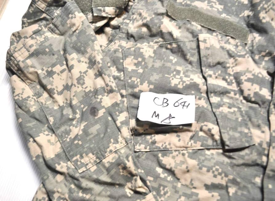 米軍放出品　 UCP BDU 米軍ユニフォーム　オマケ付き MILITARY 米軍 ACU 迷彩 アーミー エアクルー シャツ ジャケット